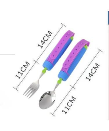Anti-shake tableware for the elderly anti-shake spoon and chopsticks special rehabilitation training AIDS for the disabled. (spoon) - Buy Online on GoSupps.com