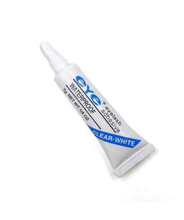 Xiton 1bottle Professional eyelash glue extremely strong eyelash adhesive strongest eyelash glue for long -lasting individual eyelash extensions (white)
