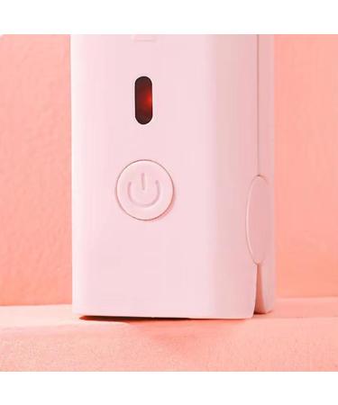 Mini Hair Straightener for Travel - USB Fast Heating Flat Iron (Sakura) - Compact & Portable Hair Styling - Buy Online on GoSupps.com