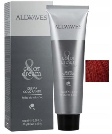 ALLWAVES Professionnelle Cream Color 744 Chilli Pepper Hair Dye individually packed 1 x 100 ml