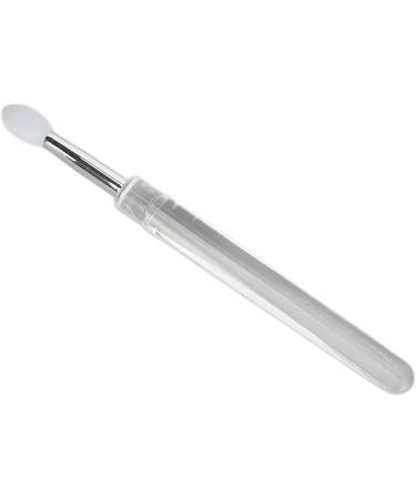 Lip Mask Applicator 15 Pack Clear Handle Silicone Lip Applicator Easy Cleaning Portable Soft Eyebrow Balm - Buy Online on GoSupps.com