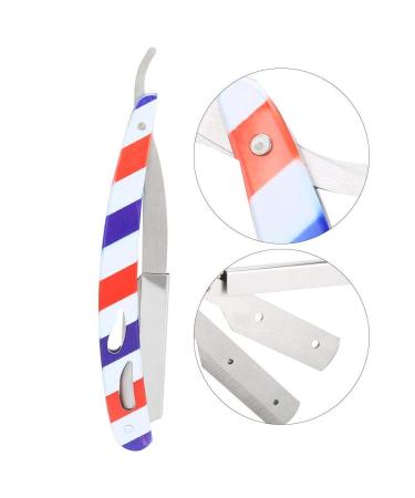 Buy Foldable Stainless Steel Manual Hair Razor Perfect Face Care Tool for Men | Premium Beard Razor Set - Buy Online on GoSupps.com