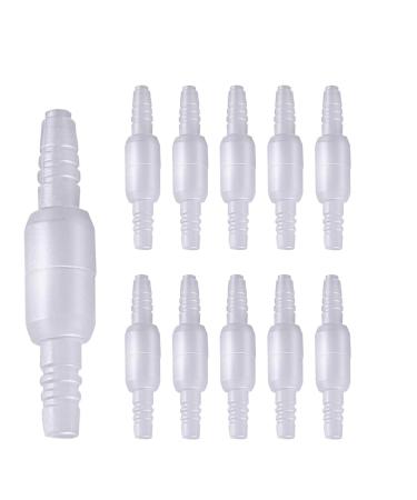 Oxygen Tubing Swivel Connector 10 Pack - The Original Connector's Used in Hospitals!!! 10 PCS Cannula Connectors, Oxygen tubing connectors Oxygen Hose connectors Avoid Tube Tangles Male to Male