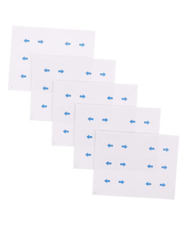 VICASKY Lot de 15 paires de bandes de levage invisibles pour le visage invisible - En gel de silice transparent