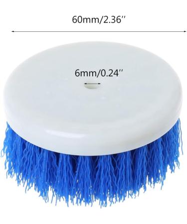60mm Drill Powered Scrub Drill Brush For Head For Cleaning Ceramic Shower Tub Tools Box - Buy Online on GoSupps.com