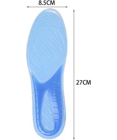 Buy MAGICLULU 2 Pairs Gel Insoles - Thicken Sports Shoes Pads Breathable & Anti-Slip Cushion for Ultimate Comfort - International Shipping Available - Buy Online on GoSupps.com