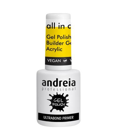 Andreia Nail Primer for Gel Nails - Ultrabond Primer Gel Polish for Nail Preparation - Primer for Acrylic and Gel Nails - Get Nail Prep in Seconds - Best for Nail Art - Excellent Adhesive - 10.5 ml
