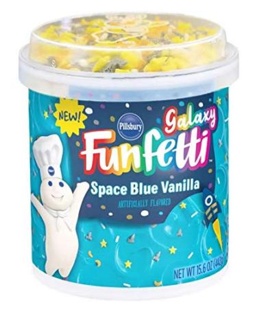 Pillsbury Funfetti Galaxy Space Blue Vanilla Frosting 442g