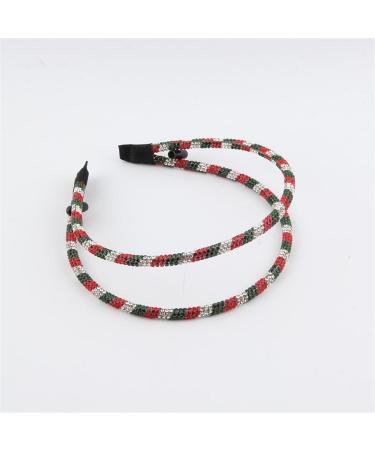 hgnxa Festive Christmas Headband Aesthetic Charm Hairhoop Festival Headdress Knotted Hairband French Style Headwear - Buy Online on GoSupps.com