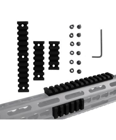 Buy Houson Polymer Keymod Picatinny Rail Adapter - Nylon Weaver Mount for Airsoft (5-Slot & 13-Slot) - International Shipping Available - Buy Online on GoSupps.com