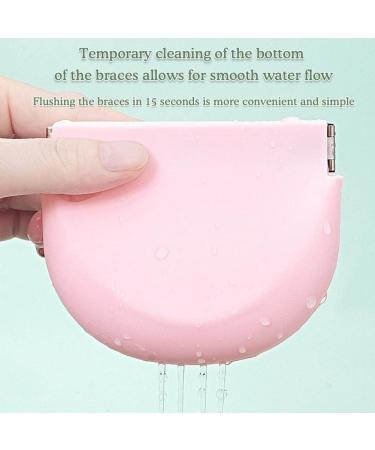 Transparent Orthodontic Aligner Storage Bag - Portable Silicone Comfortable Dental Case for Tooth Aligners - Light Blue 90x75x25mm - Buy Online on GoSupps.com