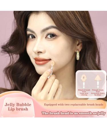 Portable Silicone Lip Brushes With Transparent Handles Tools For Applying Cream Lip Mask Eyeshadow And Lipstick For Lip Gloss Lip Mask Eyeshadow And Lip Cream Lip Care Makeup Tool - Buy Online on GoSupps.com