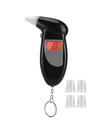 Portable Breathalyzer Alcohol Tester Breath LCD Digital Display Alcohol Tester Analyzer with Backlight