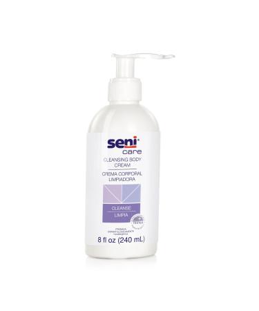 Seni Care Cream Rinse-Free Body Wash Pump Bottle Light Scent 8 oz. S-CC08-C11 2 Ct