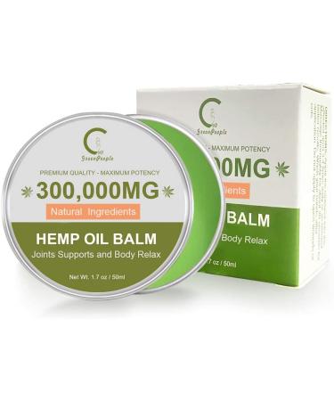 Hemp Balm - Relax for The Back Knees Hands Neck Shoulder and Muscle - 1.7oz