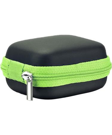 Wudaizhi 1 piece of portable essential oils storage case carrier bag Eceptic oil roller essential oil which carries green case green