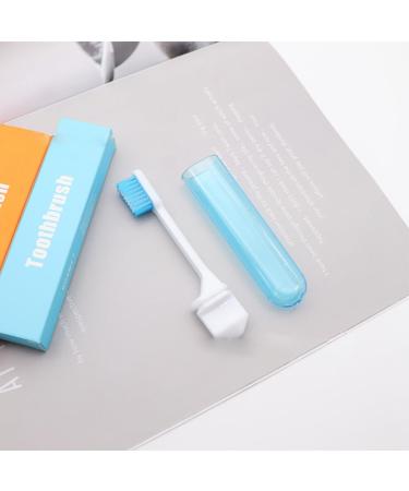 Shop Jiakalamo 4-Piece Travel Toothbrush Kit - Foldable Soft Bristles & Comb - Perfect for Adults & Kids - Camping & Hiking Essentials - Pink Orange Blue Green Colors - Buy Online on GoSupps.com