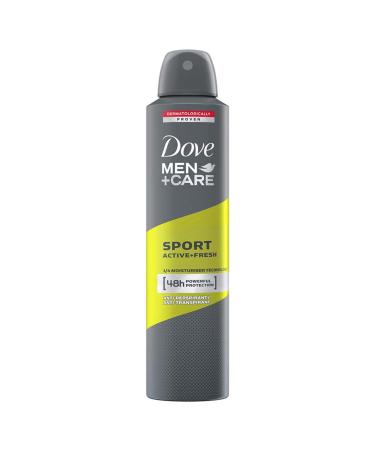 Dove Men Care Anti-Perpirant Deodorant Spray Sport Active Fresh 250Ml - 2 count