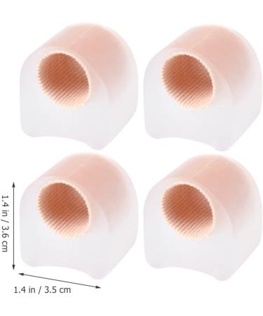 BESPORTBLE Toe Separator Metatarsal Pads - Set of 2 | Bunion Corrector & Toe Straightener | Hallux Valgus Relief - 3.6x3.5cm - Buy Online on GoSupps.com