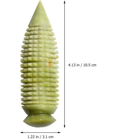 Lurrose Jade Massage Roller & Muscle Stick - Full Body Massager (Green) | International Shipping Available - Buy Online on GoSupps.com