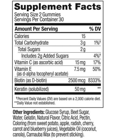 Olly Undeniable Beauty Hair  Skin & Nails Gummies with Biotin - 60 Count - Buy Online on GoSupps.com