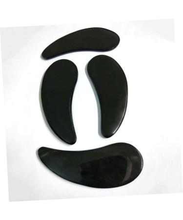 DOITOOL Muscle Scraper Spiral Hair Curlers Noir Cosmetic Blackl Back Handheld Scraping Plate Black Spa Headbands for Christmas Tags Horns Black Water Natural - Buy Online on GoSupps.com