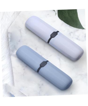 Frcolor Travel Toothbrush Case Set - 4 Portable Holders for Toothbrushes & Toothpaste | Ideal for International Shipping - Buy Online on GoSupps.com