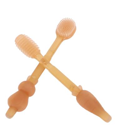 Baby Finger Toothbrush Set - Silicone Toddler Mouth Brush for Clean Tongue & Healthy Gums | International Shipping - Buy Online on GoSupps.com