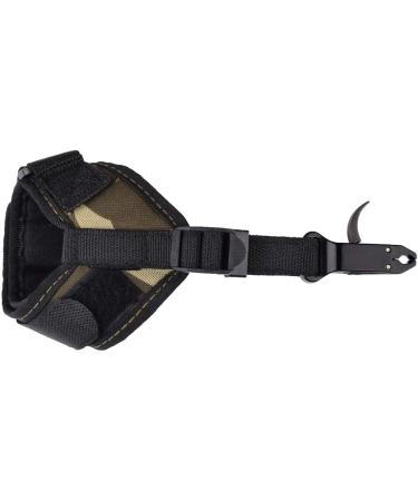 YLSIO Archery Compound Bow Quick Shot Release Buckle Strap - Black Trigger Caliper - Left & Right Hand - Camo - Buy Online on GoSupps.com