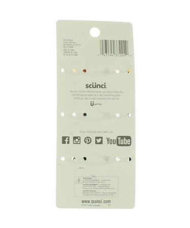 Scunci Effortless Beauty Jaw Hair Clips - 6 Count - Buy Online on GoSupps.com