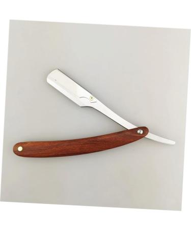 Minkissy Men's Razors & Body Shavers - Safe Straight Blade Folding Razor with Panda Headband | Premium Manual Wooden Shaving Tools for Men - Buy Online on GoSupps.com