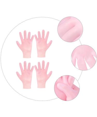 minkissy 2 Pairs Whitening Moisturizing Gloves Exfoliating Whitening Glove Anti- Drying Beauty Mitten Overnight Gloves Bedtime Gloves Gel Gloves Sokcs Spa Gloves Care Sebs Sock Miss - Buy Online on GoSupps.com