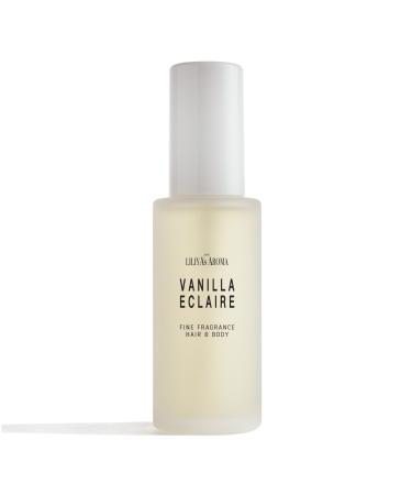 Liliya's Aroma Vanilla-Eclaire Hair Fragrance Mist for Women & Men | Vanilla Spray Travel Size 1.7 Fl Oz Vanilla Eclaire