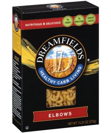 Dreamfields Pasta Healthy Carb Living Elbows - 13.25 oz | Low Carb Pasta - Buy Online on GoSupps.com