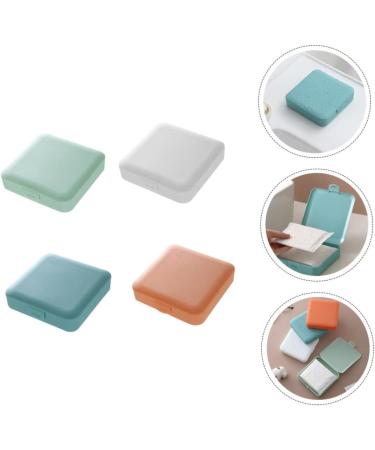 Hemoton 4pcs Aunt's Towel Storage Box Diaper Bag Organizer Pouches - Multipurpose Menstrual Cup & Sanitary Napkin Case - Buy Online on GoSupps.com