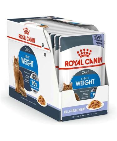Royal Canin Light Weight Care Complete Adult Wet Cat Food in Jelly 24 x 85g - Buy Online on GoSupps.com