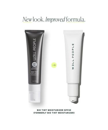 WELL PEOPLE Bio Tint SPF 30 Tinted Moisturizer | Plant-Based Clean Beauty 1.2 oz | 35 ml - Buy Online on GoSupps.com