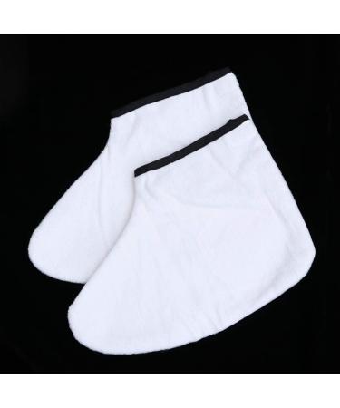 1 Pair Feet Spa Cover Wax - Hot Wax Therapy Foot Mask & Paraffin Socks for Whitening - Buy Online on GoSupps.com