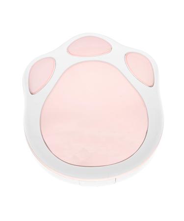 Healvian 1 sentence Cat Claw Colored contact lens containers Contact lens-inserting stick contact linseed tweezers container for cosmetic lenses travel set for contact lenses outside ABS Color Sorted 2 8x7x2cm