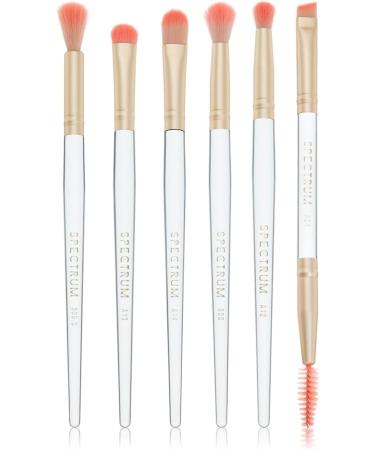 Spectrum Collections The Seashell Motel Eye Make Up Brushes Spectrum Makeup Brushes Set for Blending Eyeshadow and Shading Brows with Soft Synthetic Bristles 6 Piece Makeup Brush Set - Buy Online on GoSupps.com