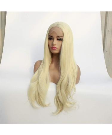 Buy Women s High-Temperature Silk Front Lace Wig - Realistic Gold Long Curly Hair | International Shipping Available - Buy Online on GoSupps.com