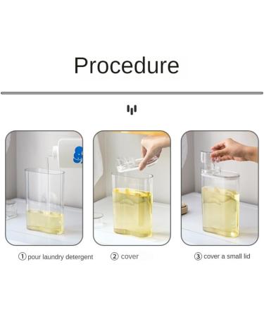 LAMELLIS 3Pcs Dispenser Laundry Detergent Organizer for Laundry Room Organization - Buy Online on GoSupps.com