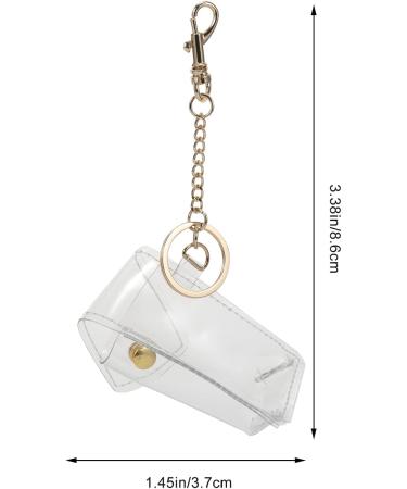 VALICLUD Clear Lipstick Chapstick Keychain - Key Fob Holder - Buy Online on GoSupps.com