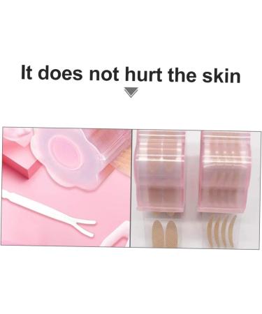 Didiseaon 1 Set Double Eyelid Sticker Duct Tape Clear Lace Eyelid Stickers Double Sided Eyelid Tape Double Eyelid Makeup Kit Beauty Stickers Pink Quincunx Double Eyelid Fiber - Buy Online on GoSupps.com