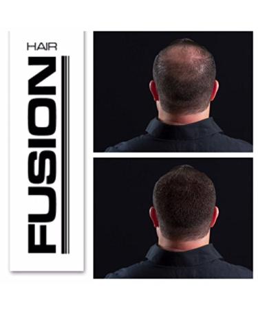 HAIR FUSION Dark Brown: 100% Real Human Hair Fibers for Baldness & Thinning - Root Touch Up, Volumizer - Unisex (1.05 oz) - Buy Online on GoSupps.com