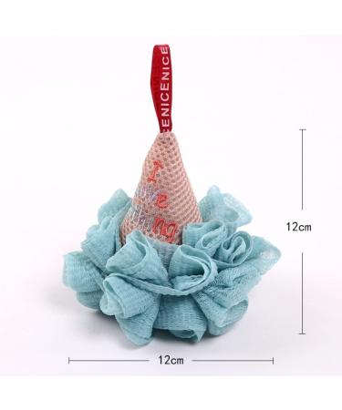 3-Piece Ice Cream Bath Balls for Kids | Skin Exfoliating Sponge and Body Scrubber | Bath Shower Accessories - Buy Online on GoSupps.com