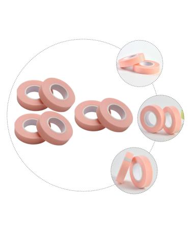 Ipetboom 12 Rolls Eyelash Tape Foam Lash Tape Eyelash Planting Strip Grafting Eyelash Tool Medical Tape Beauty Salon Supplies Microporous Fake Eyelashes Non-woven Tape Pink - Buy Online on GoSupps.com