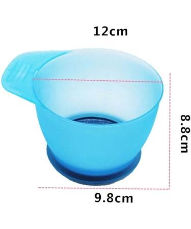 2PC Hair Dye Brush and Bowl Set - Blue Tinting Color Kit for Easy Hair Coloring - Buy Online on GoSupps.com