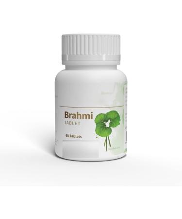 Brahmi Wellness Tablets | Improves Alertness | 100% Pure & Natural | Natural Health Supplement - 60 Vegetarian Tablets - Buy Online on GoSupps.com