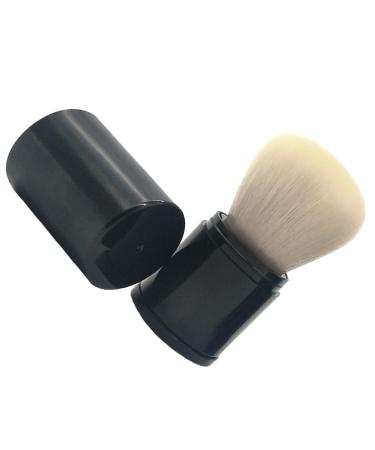 FRCOLOR Bronzer Powder Large Powder Brush Face Powder Brush Bronzer Makeup Setting Powder Brush Professional Makeup Powder Mineral Brush Big Powder Brush Make up Miss Foundation 10x3.5cm Black